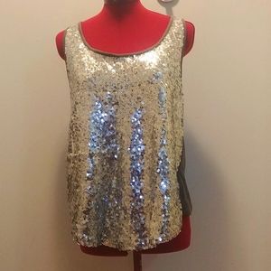 Guess Ladies Sequence Tank Top XL